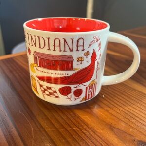 Starbucks Been There Indiana Mug